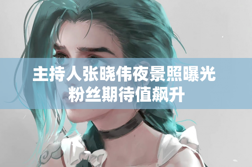 主持人张晓伟夜景照曝光 粉丝期待值飙升